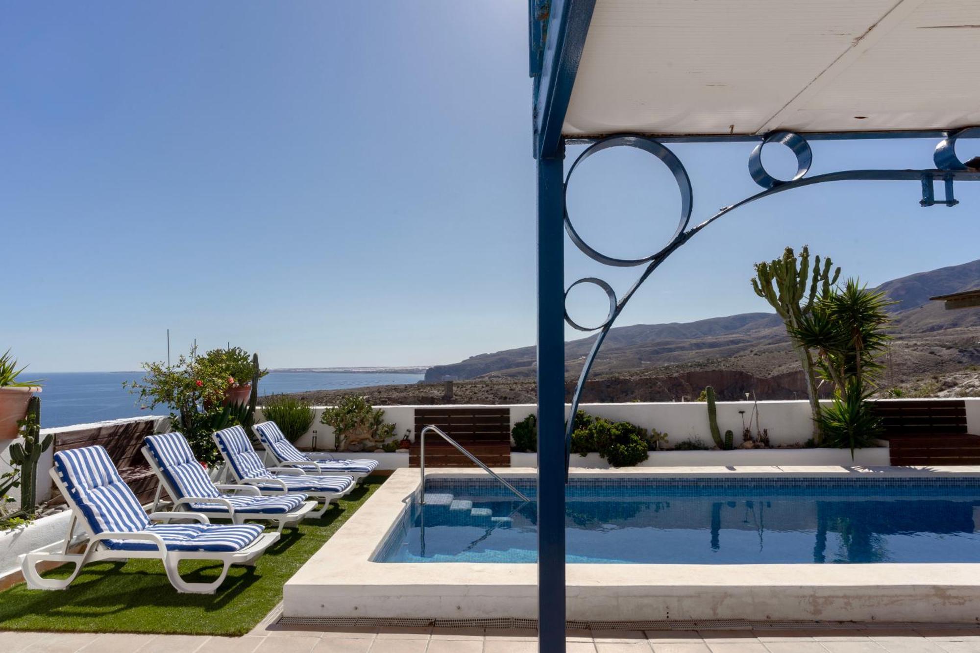 Villa Blue House I Art I Pool I Bbq I Peace I Relax Almería