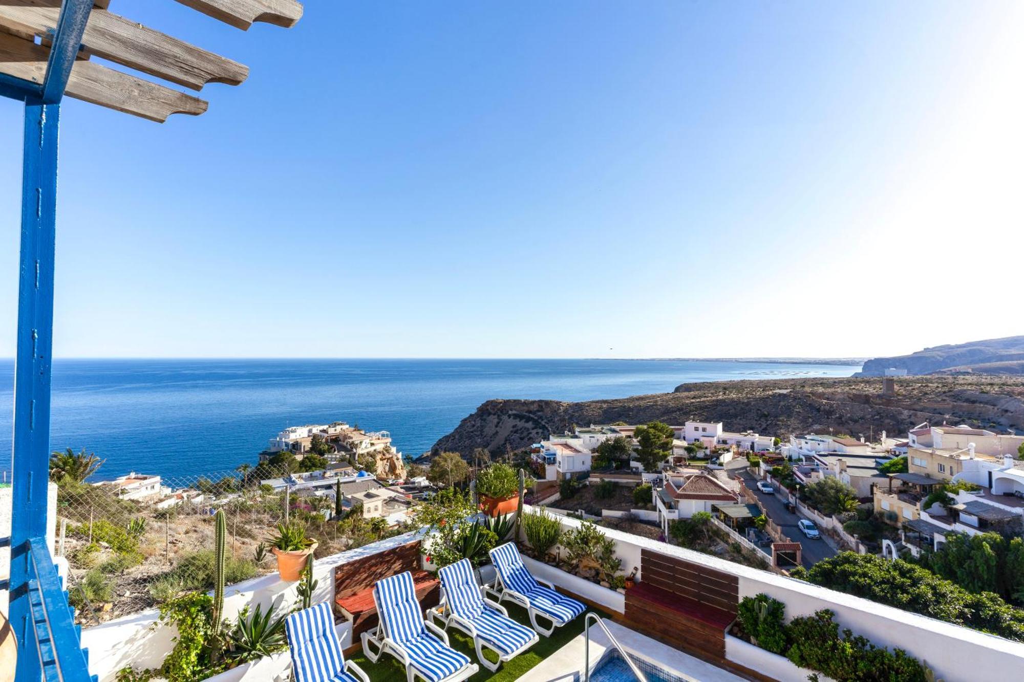 Villa Blue House I Art I Pool I Bbq I Peace I Relax Almería