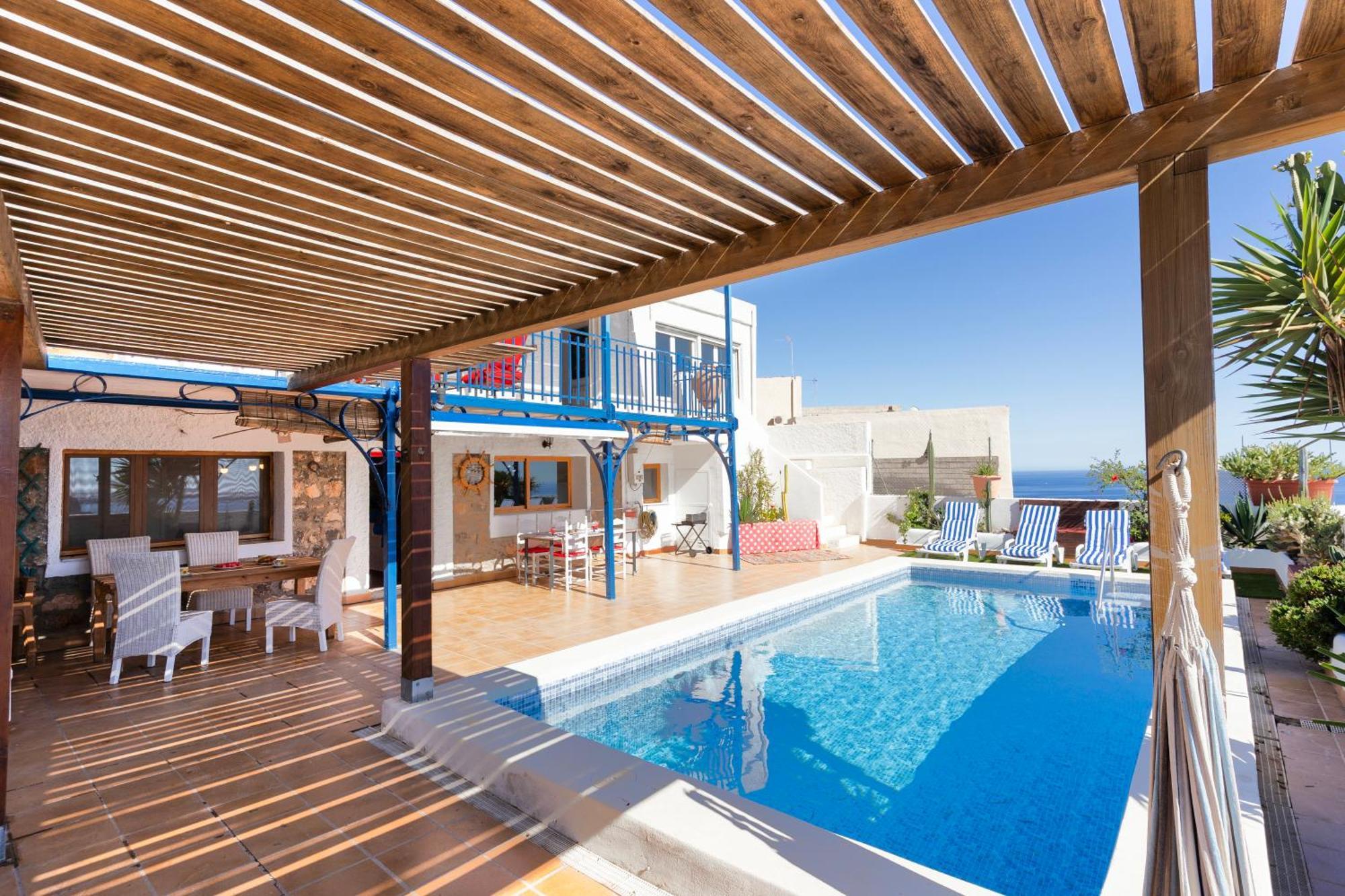 Blue House I Art I Pool I Bbq I Peace I Relax Villa Almería